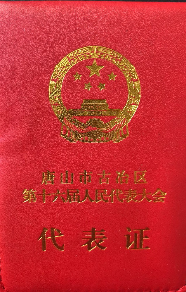 人大代表证